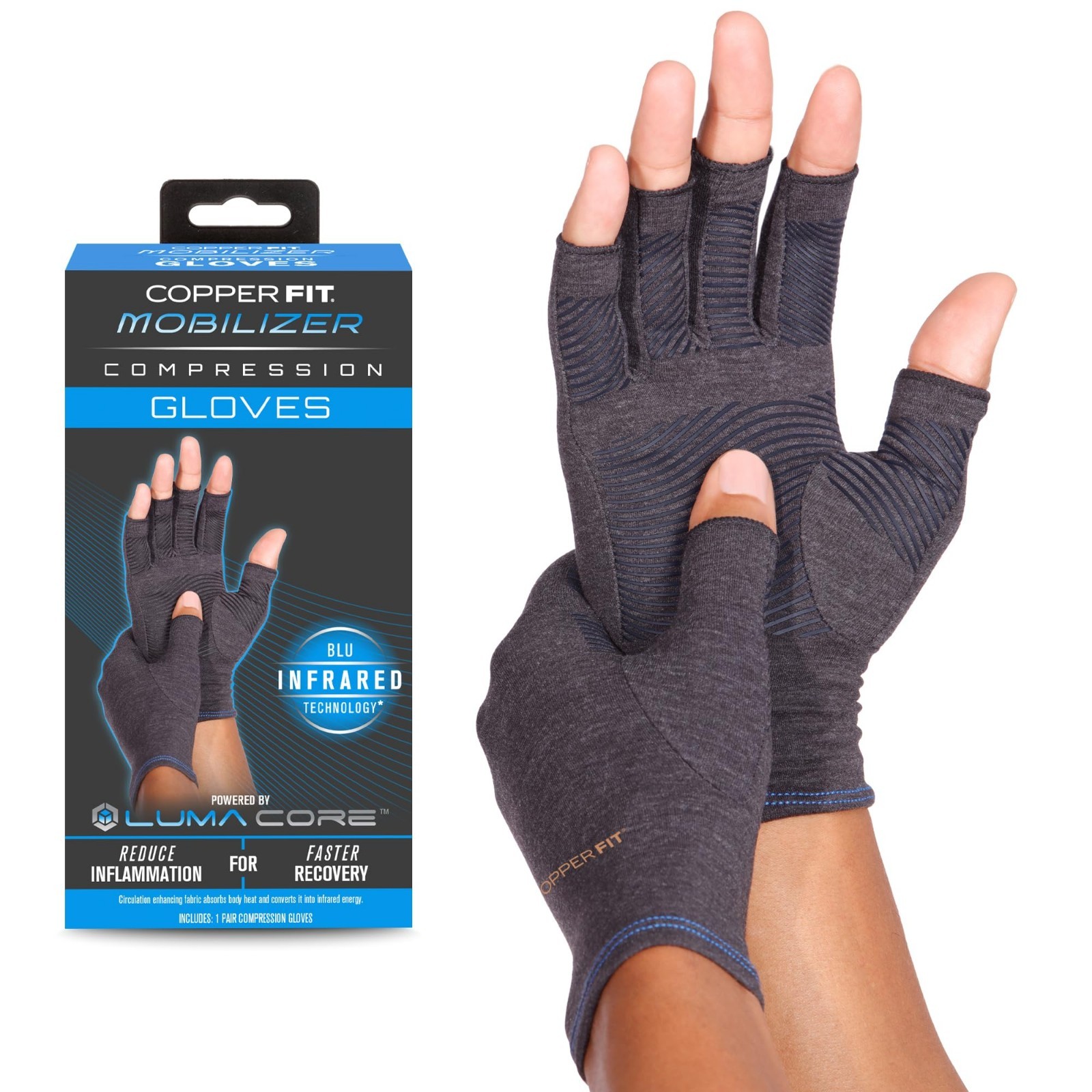 Compression Gloves for Arthritis Relief, Joint Swelling & Tendonitis – Unisex