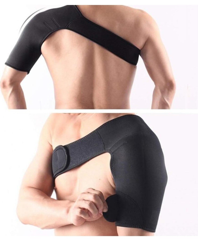 Adjustable Magnetic Shoulder Support Brace Strap Left/Right