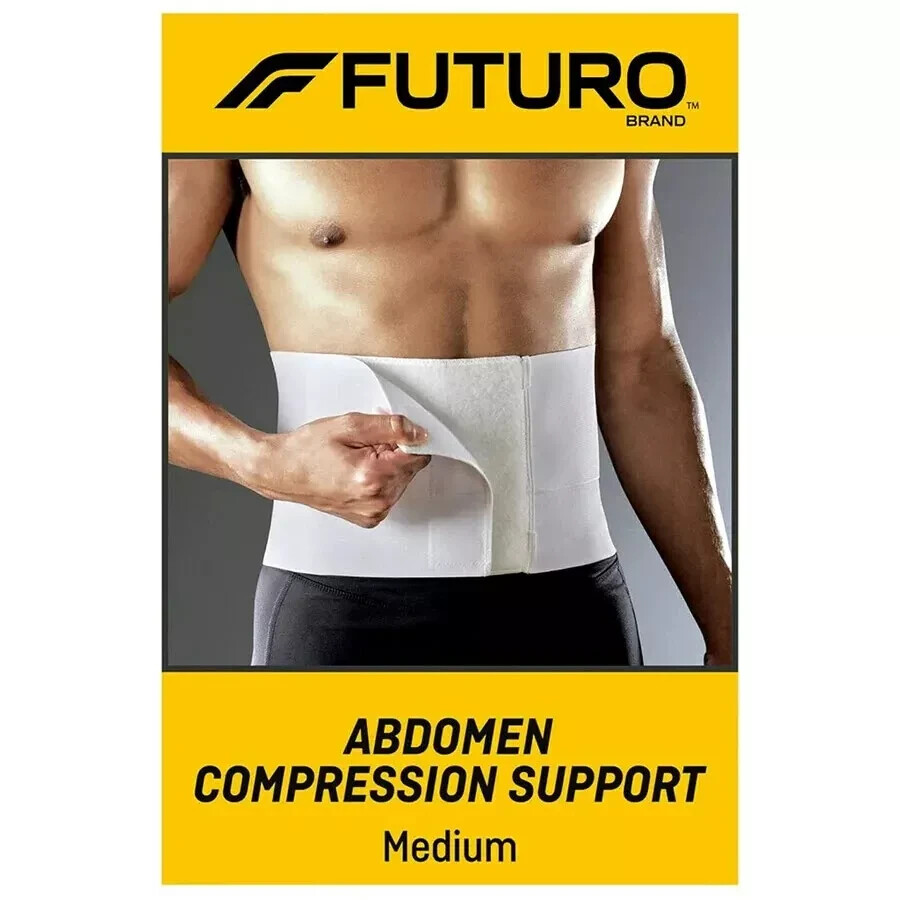 2x Futuro Abdominal Support Medium Post Surgery Muscle Pain Relief Adjustable