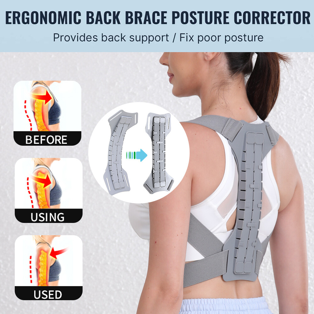 Posture Corrector Support Back Shoulder Brace Belt Band For Men Women