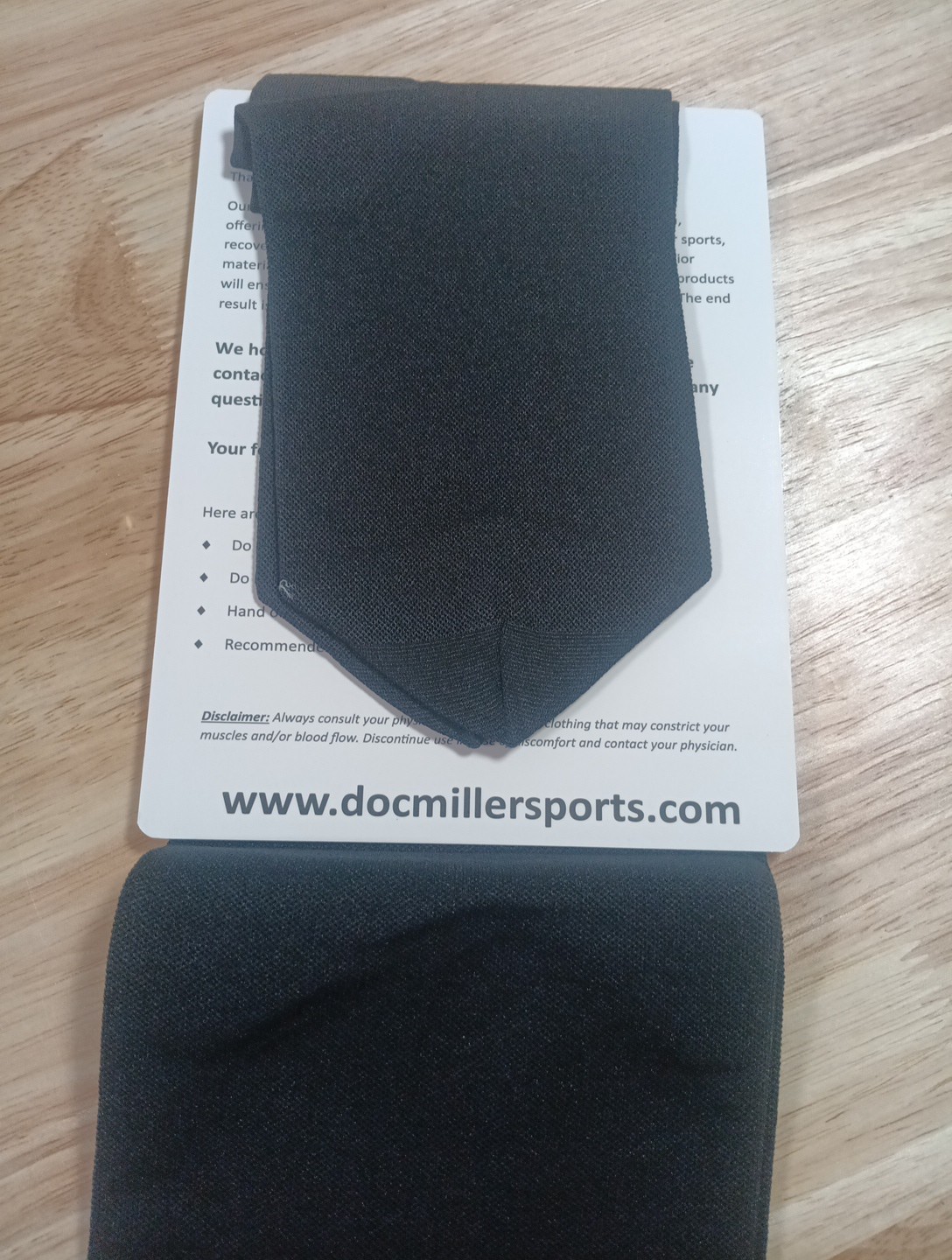 5 Pair Doc Miller Closed Toe Compression Socks 20-30 mmHg Black Size Medium New