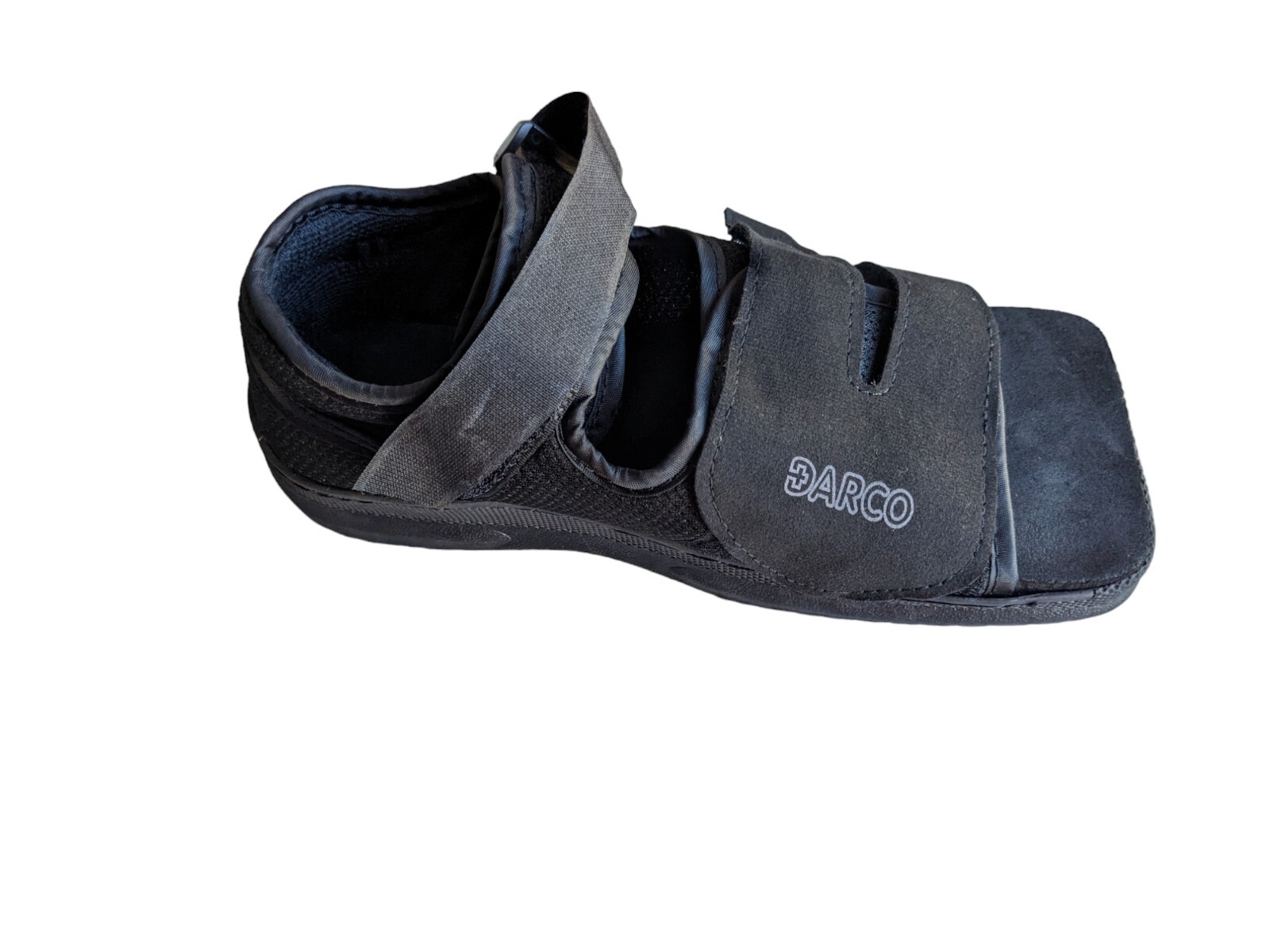 (Small) DARCO APB All-Purpose Boot Closed Toe Post-Op Medical Shoe Black 9.5x4x2