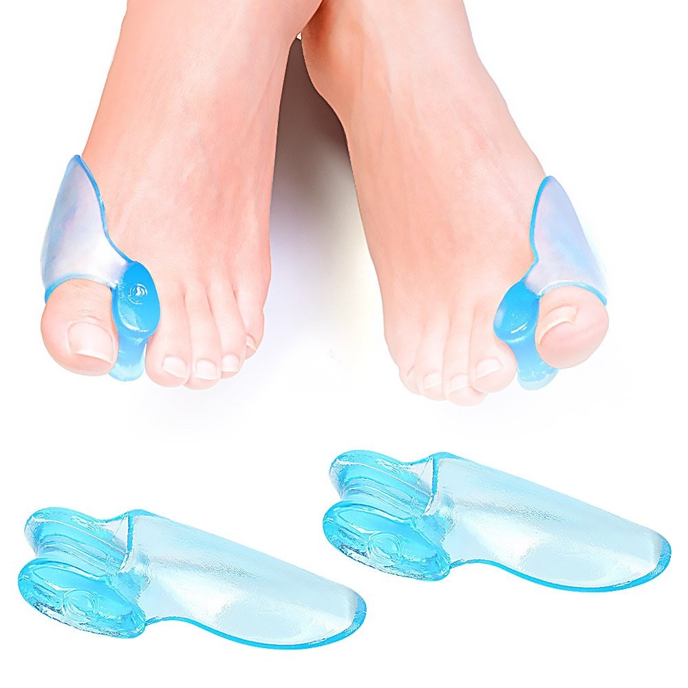 2X Big Bone Toe Bunion Straightener Corrector Hallux Valgus Foot Pain Relief JQ