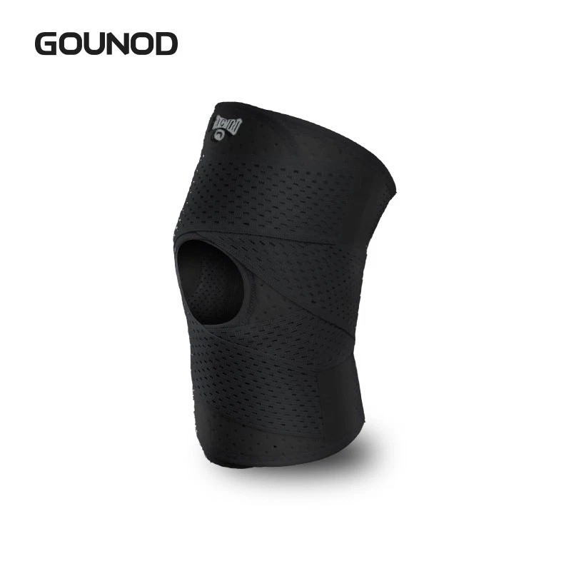 Knee Brace Compression Sleeve Joint Support Open Patella Stabilizer Wrap New