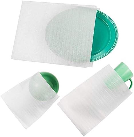60 Pack Foam Pouches, 3 Sizes Thick Cushion Wrap Pouches Foam Wrap Sheets Packin