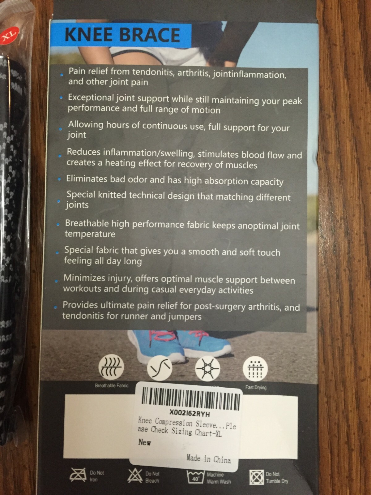 New Schiara Unisex Size XL Knee Brace Provides Support and Protection
