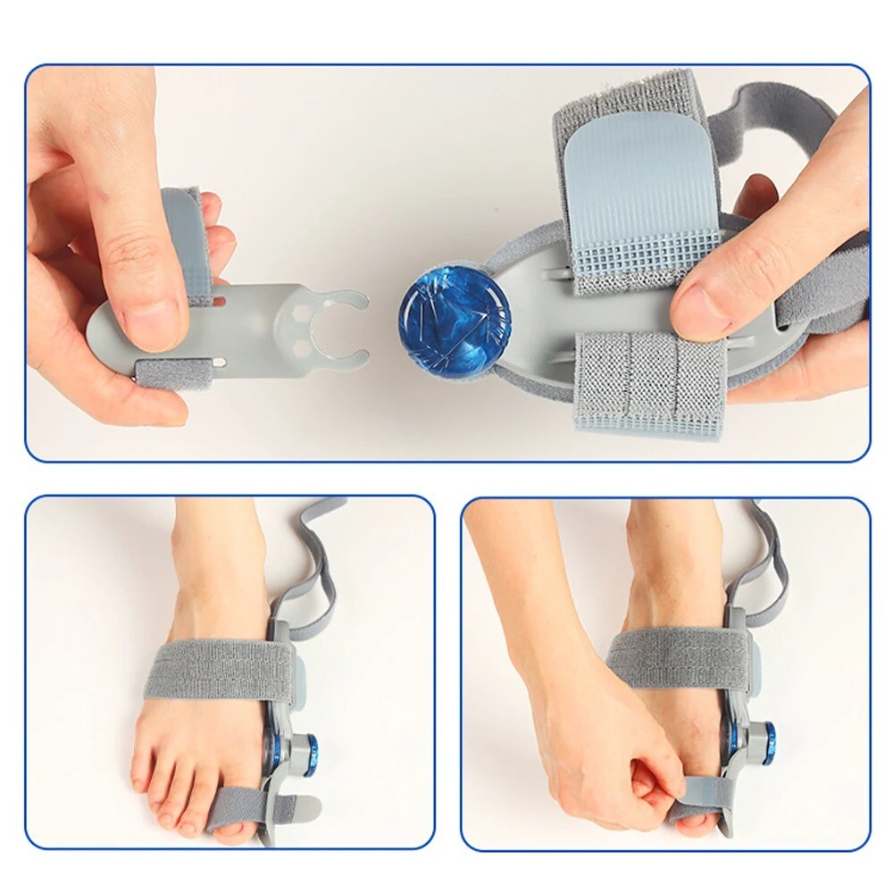 Bunion Splint Big Toe Straightener Hallux Valgus Corrector Orthotics Foot Thumb