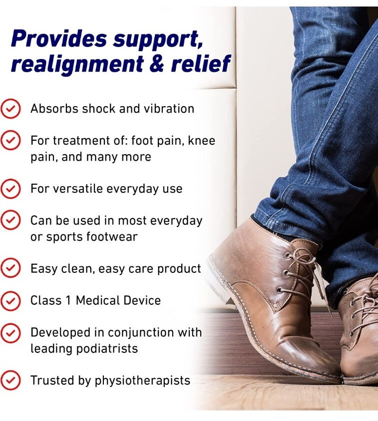 NEOthotics PRO-EXPERT 3/4 length Orthotic Insoles, Medium- NEW!