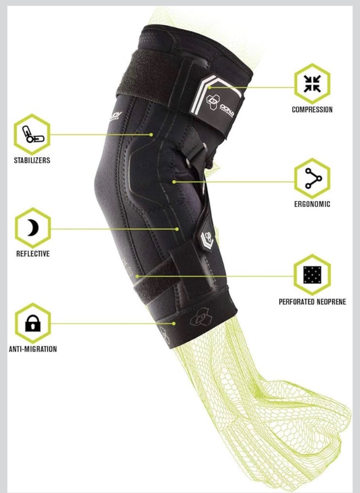 DonJoy Bionic Elbow Brace II – Size S black