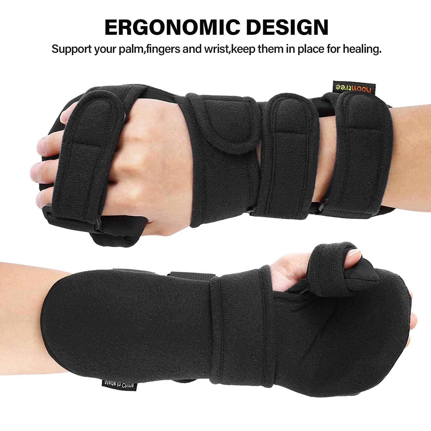Stroke Resting Hand Splint Right&Left Resting Hand Splint with Finger Separat…