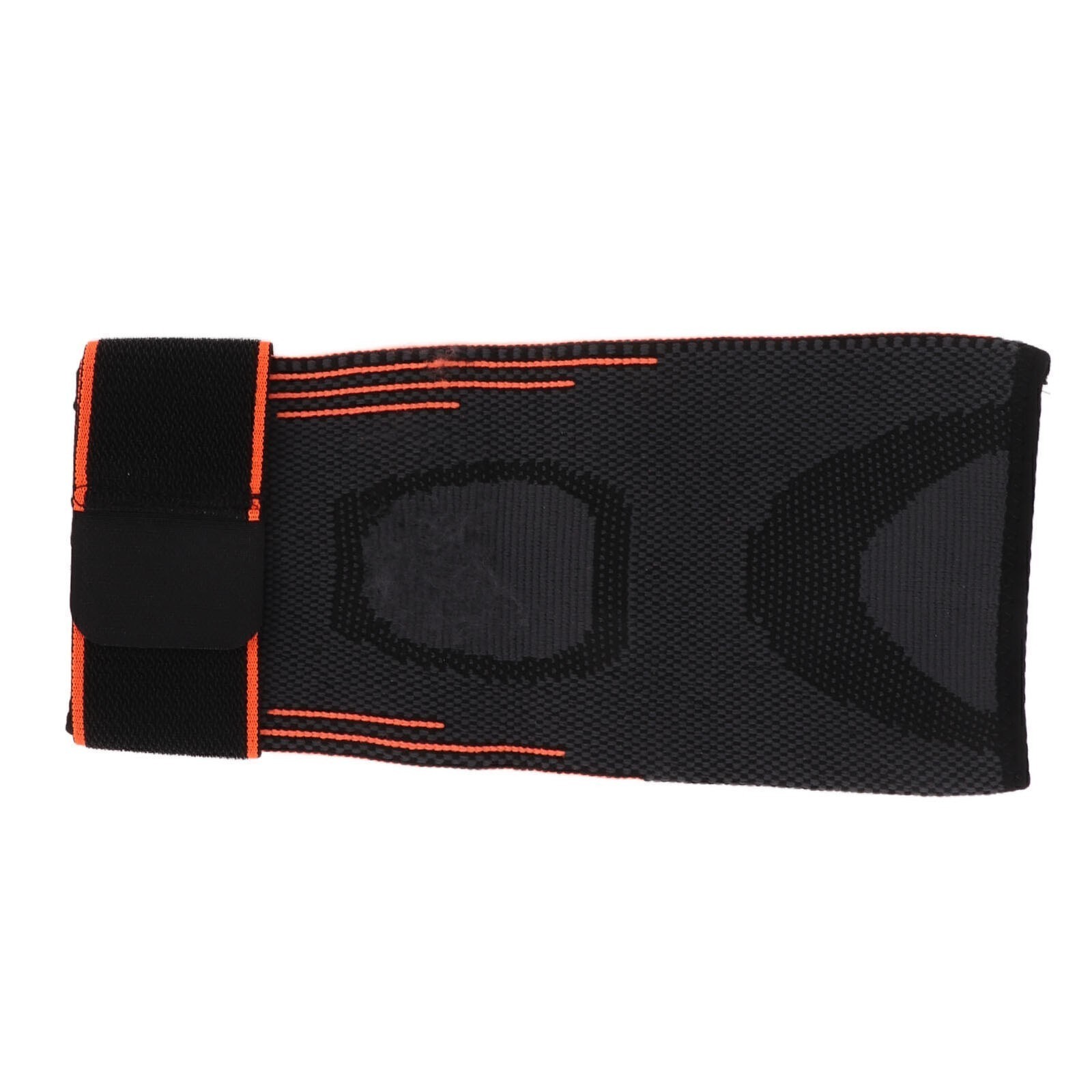Sports Elbow Guards Nylon Knit Soft Elbow Compression Sleeve with Strap for Bask