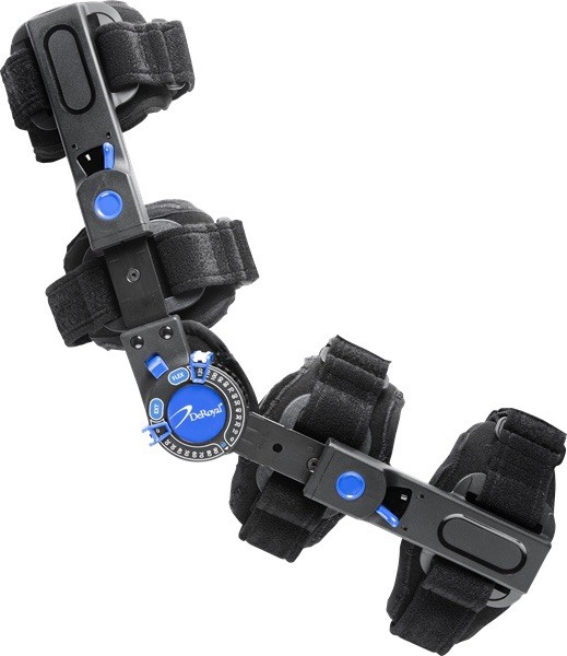 DeRoyal WARRIOR® POST-OPERATIVE/ UCL INJURY — ELBOW BRACE (for LEFT arm)