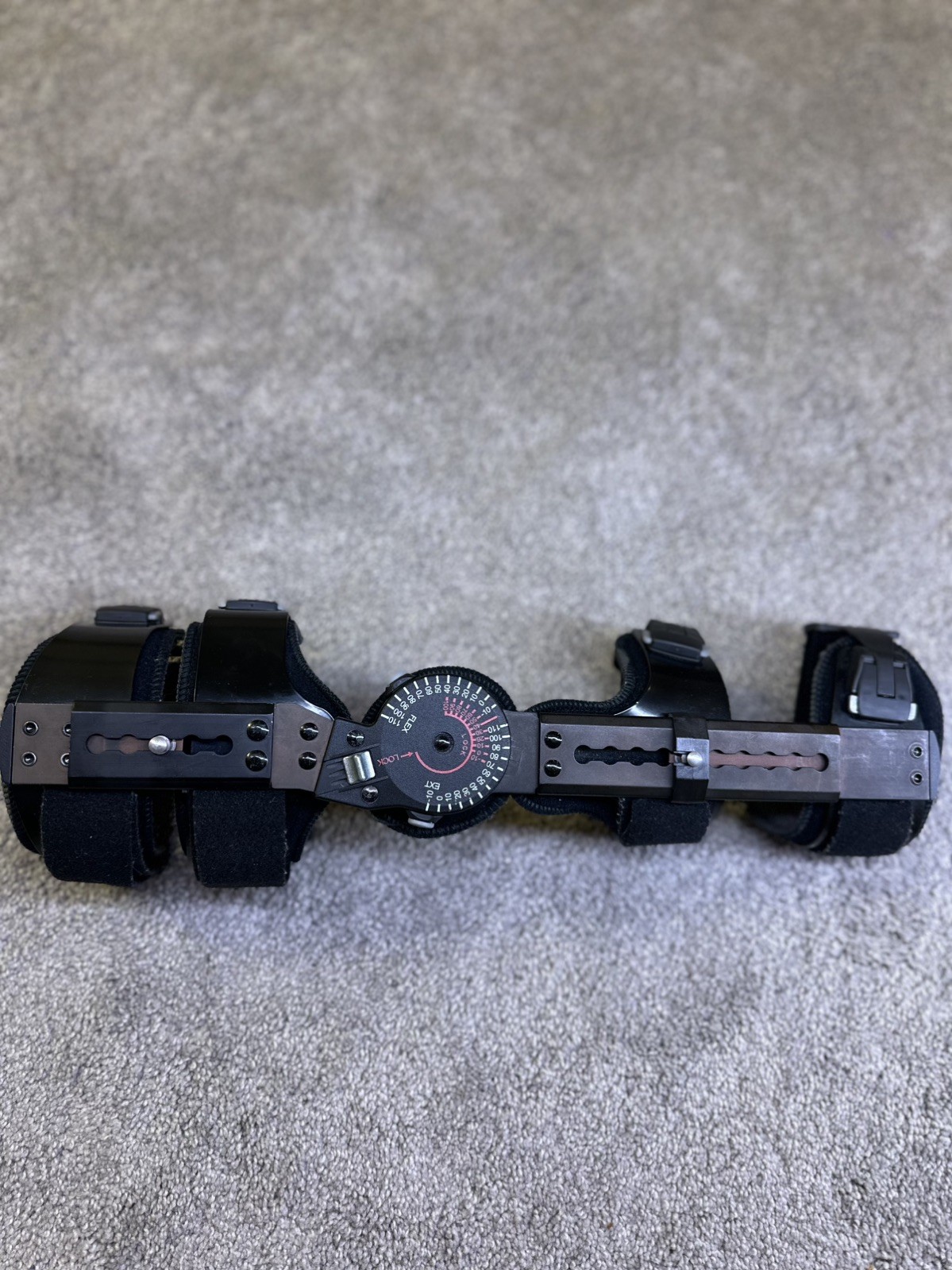Adult Right Arm X-Act ROM Elbow Brace Flexion Extension Adjustable Post Op Used