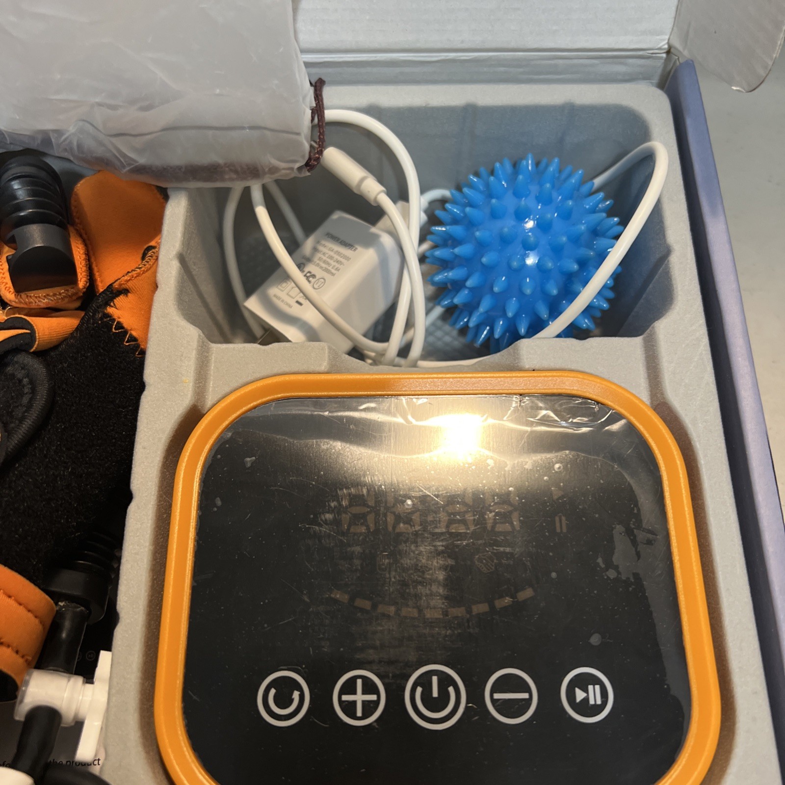 Hand Function Stroke Rehabilitation Robot Gloves Training Device (right Hand S)