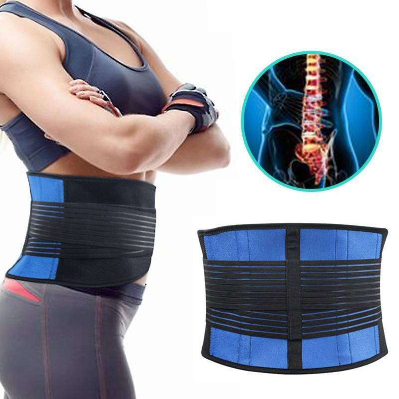 Adjustable Lumbar Lower Back Support Compression Belt for Sciatica SI Joint