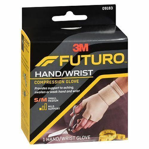 Futuro Compression Hand/Wrist Glove Mild Support Small/