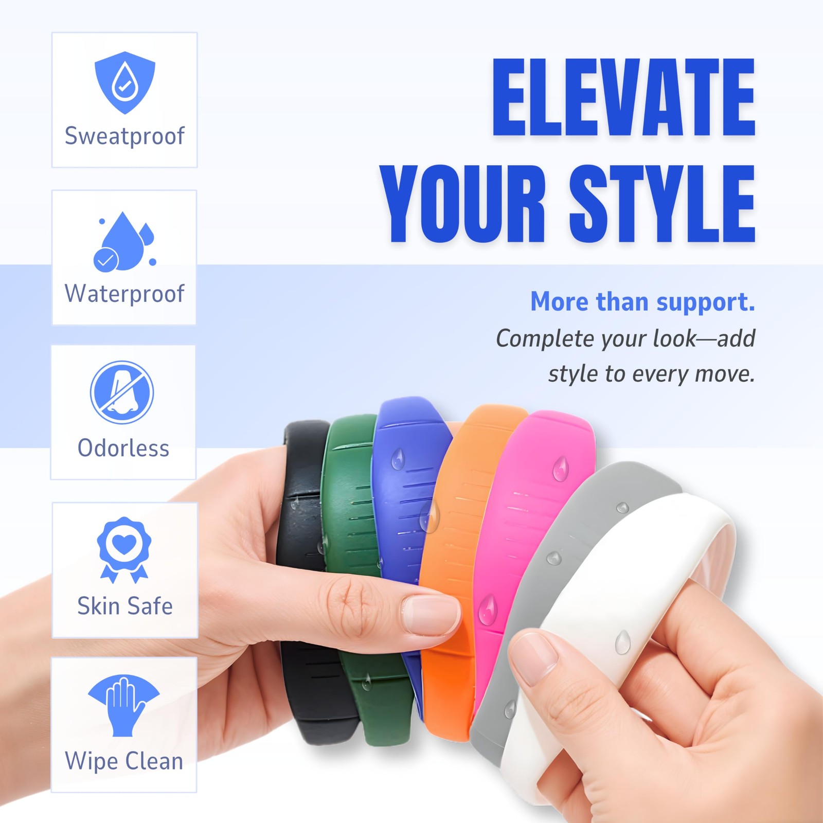 Patella Band Knee Strap – 2 Pack Patellar Tendon Support Strap for Knee Pain …