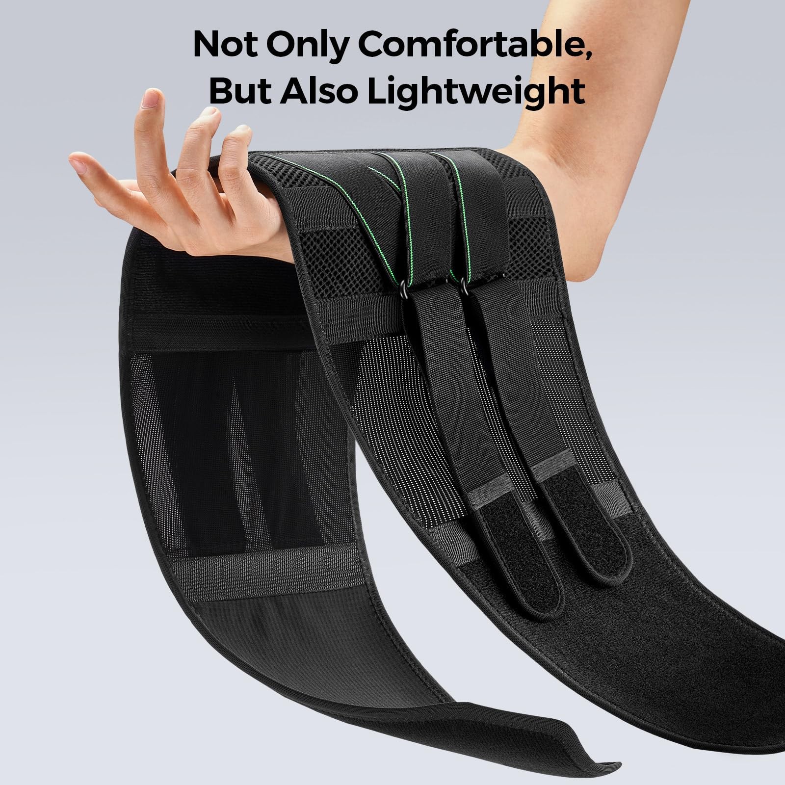 Back Brace for Men Lower Back Pain with 7 Metal Stays for Sciatica Herniated