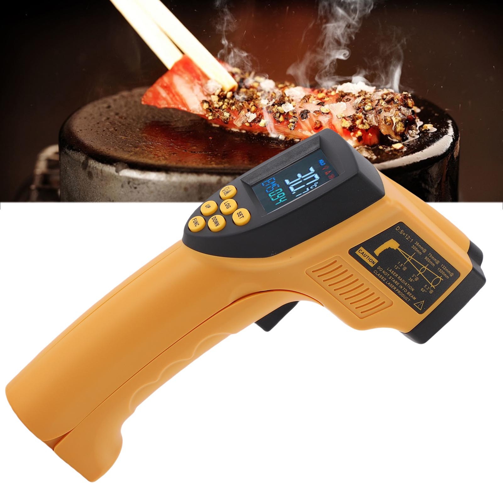 Infrared Thermometer -50 To 950 Degrees Celsius High Precise Digital Infrare BT0