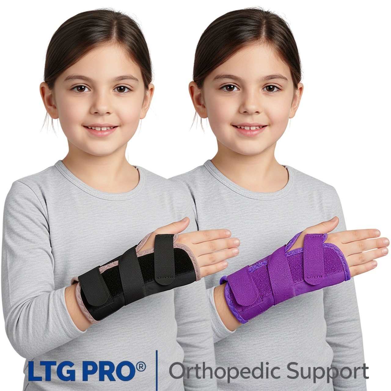 LTG PRO® Kids Children Wrist Support Brace Splint Carpal Tunnel Sprain Strain
