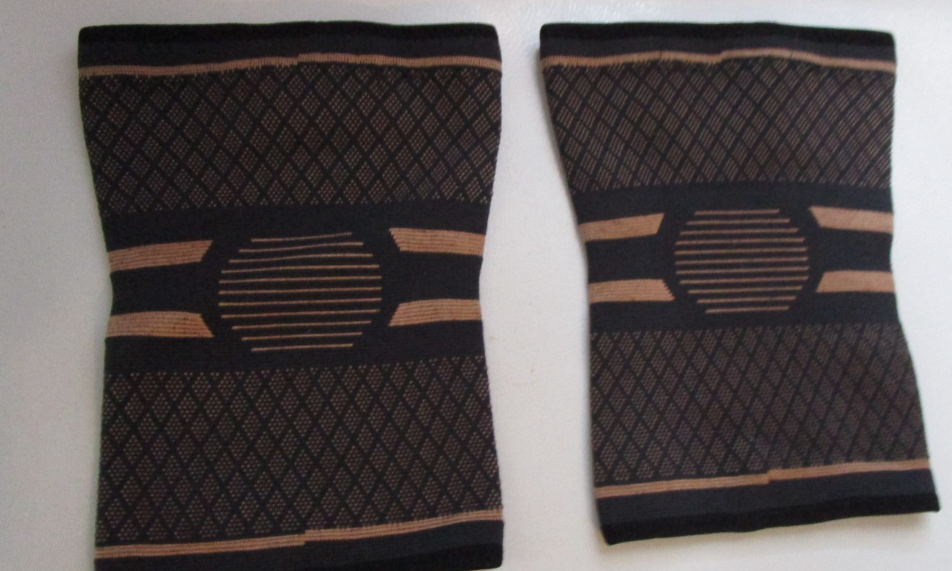 New Jiuentian Copper Knee Brace Sz 3XL Copper Nylon Latex Spandex Polyester