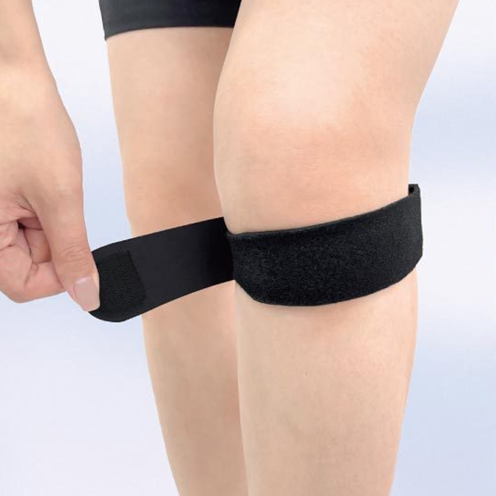 1Piece Adjustable Knee Support Bands Patella Tendon Strap for Men and Women