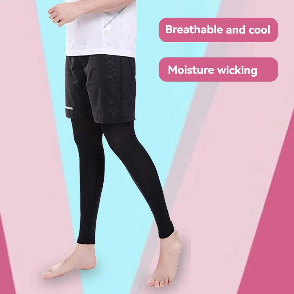 Summer Running Cycling Legs Sleeve Outdoor Sports Quick Dry Breathable K