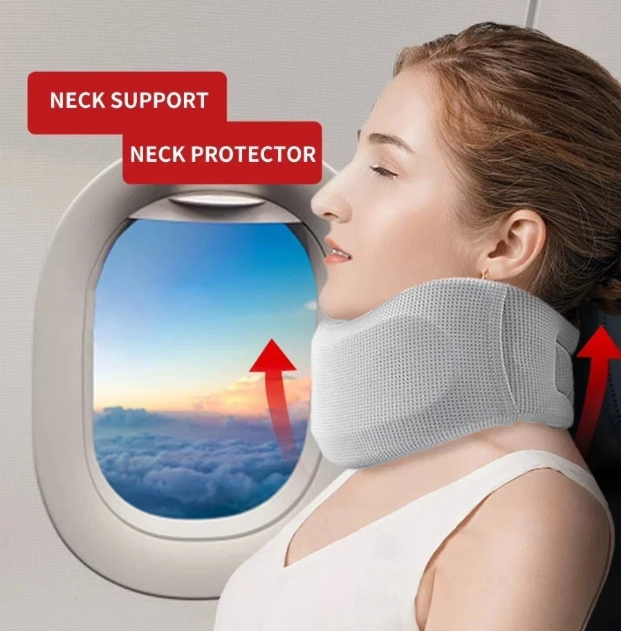 Support Wrap Soft Foam Cervical Collar Neck Pain Relief Adjustable Neck Brace