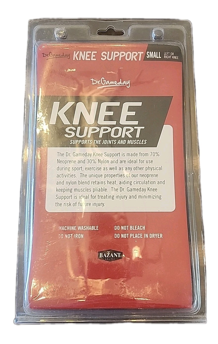 Dr Gameday Knee Support Size SMALL Reggie Bush Left/Right No Slip Sports Brace