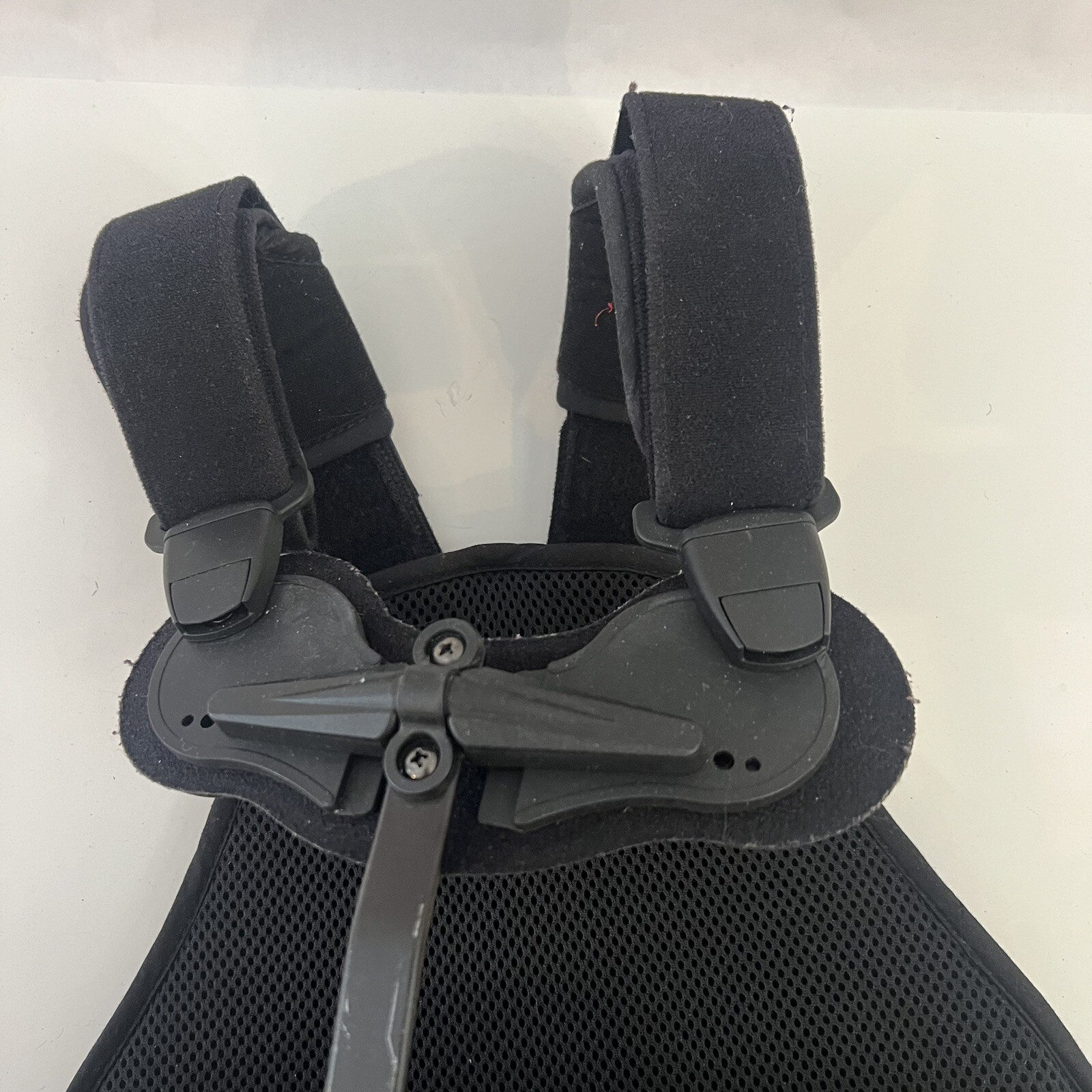 Ottobock Thoracic Lumbosacral Full Back Brace Adjustable Black Easy On / Off