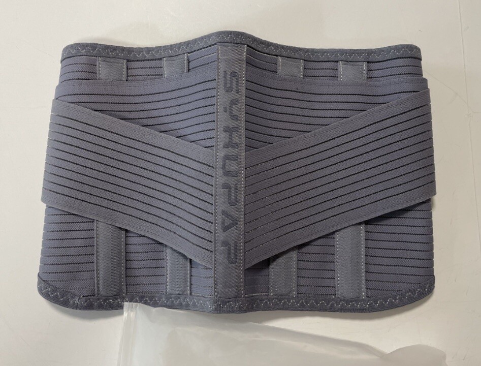 SMALL Lower Back Brace Pain Relief Lumbar Support Belt Men/Women (ss47)