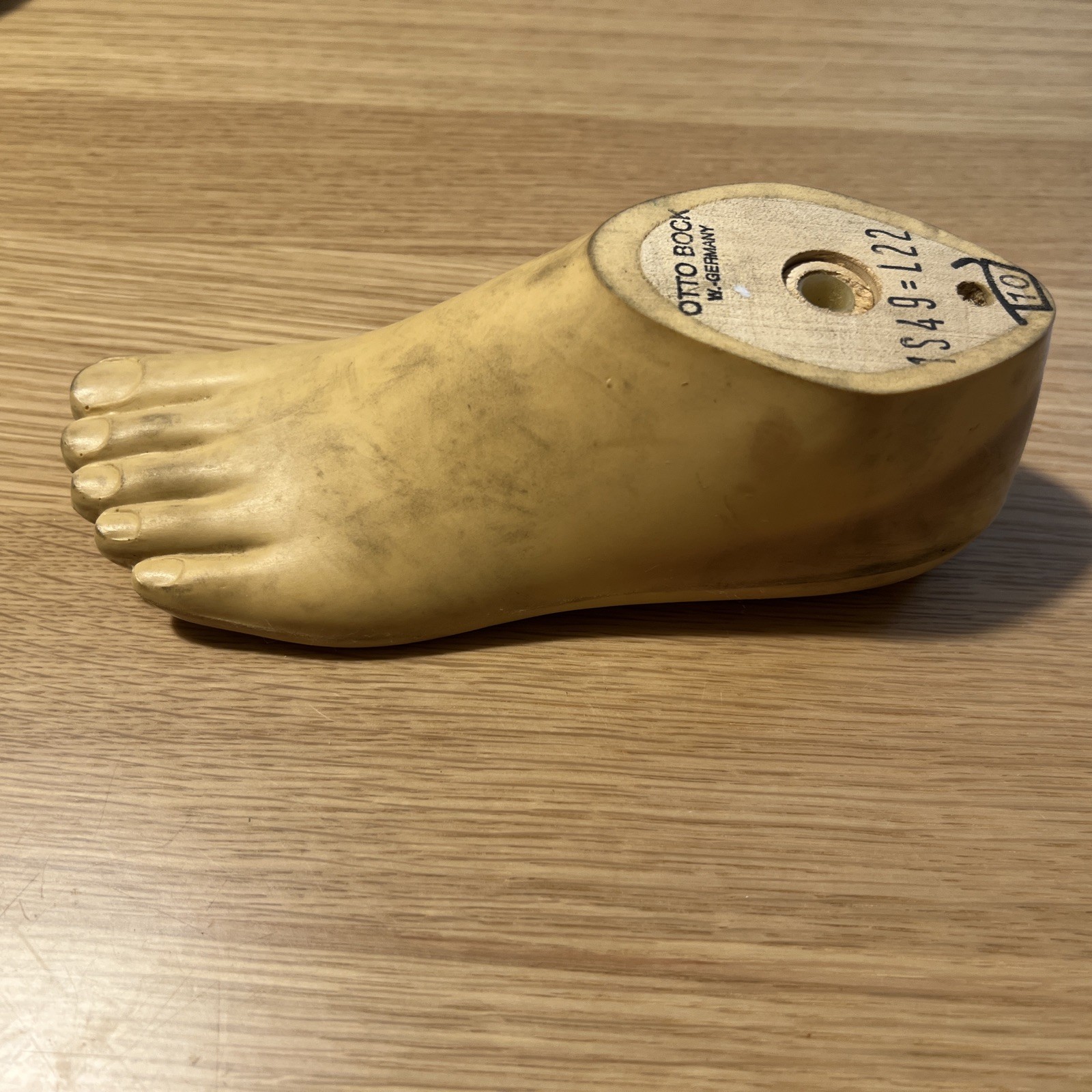 OTTOBOCK Otto Bock Sach Prosthetic Left Foot Size 22 Medical Mobility Aid