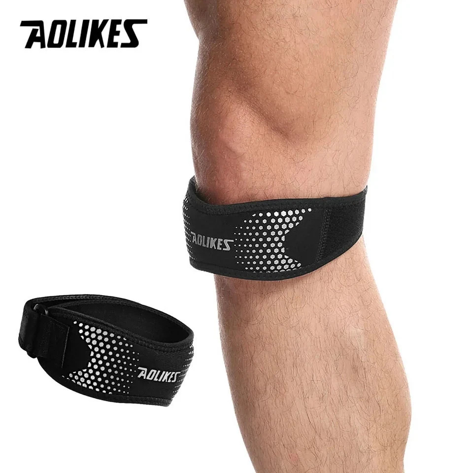 1PCS Patella Tendon Knee Straps, Knee Brace Knee Support Patellar Stabilizer for