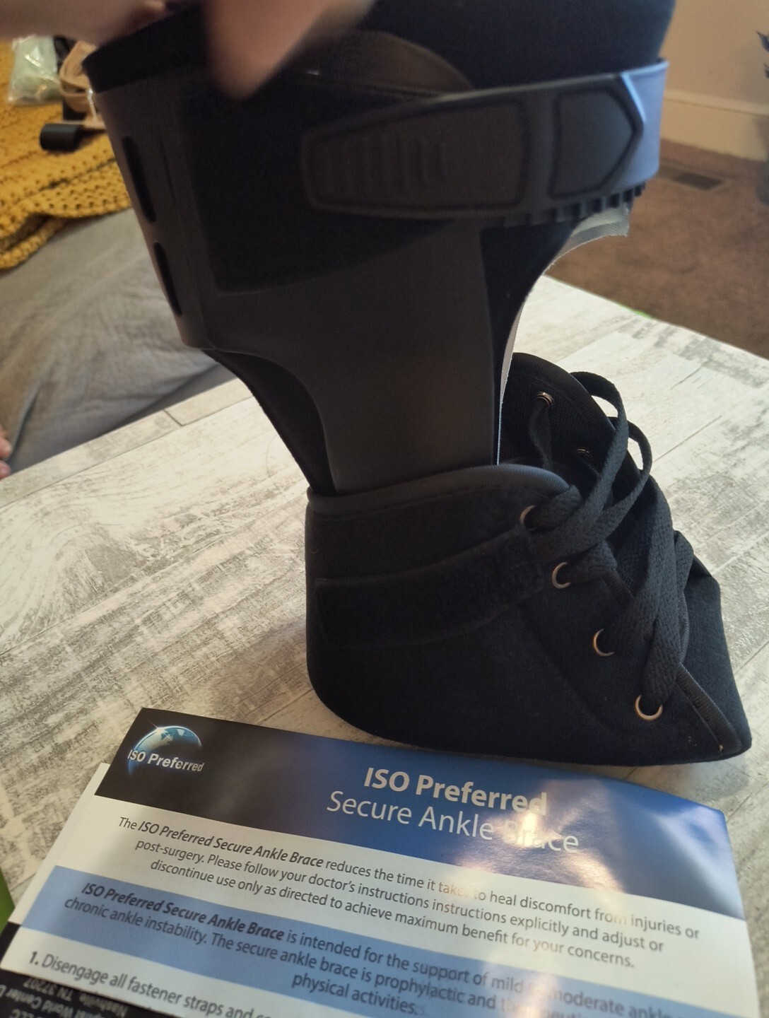 ISO Preferred Secure Ankle Brace ISO-AN344 Right