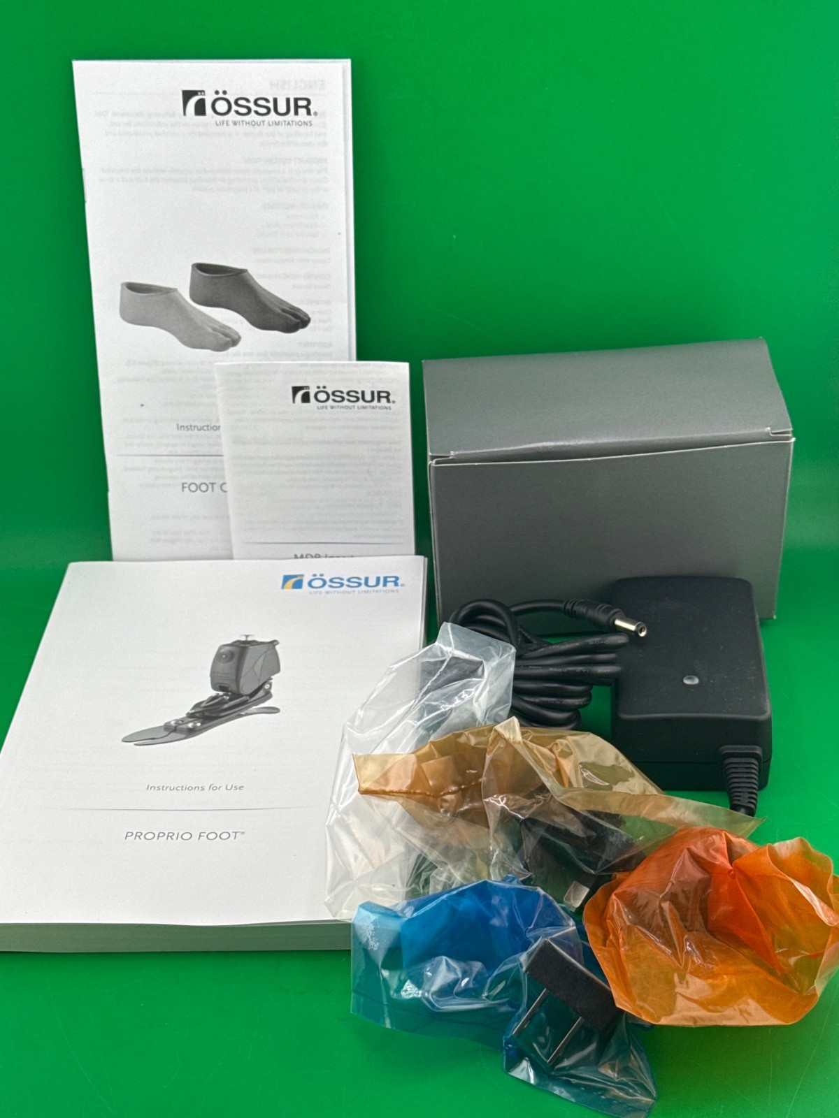 Ossur proprio micro processor prosthetic foot. Left. Size 22. Category 1