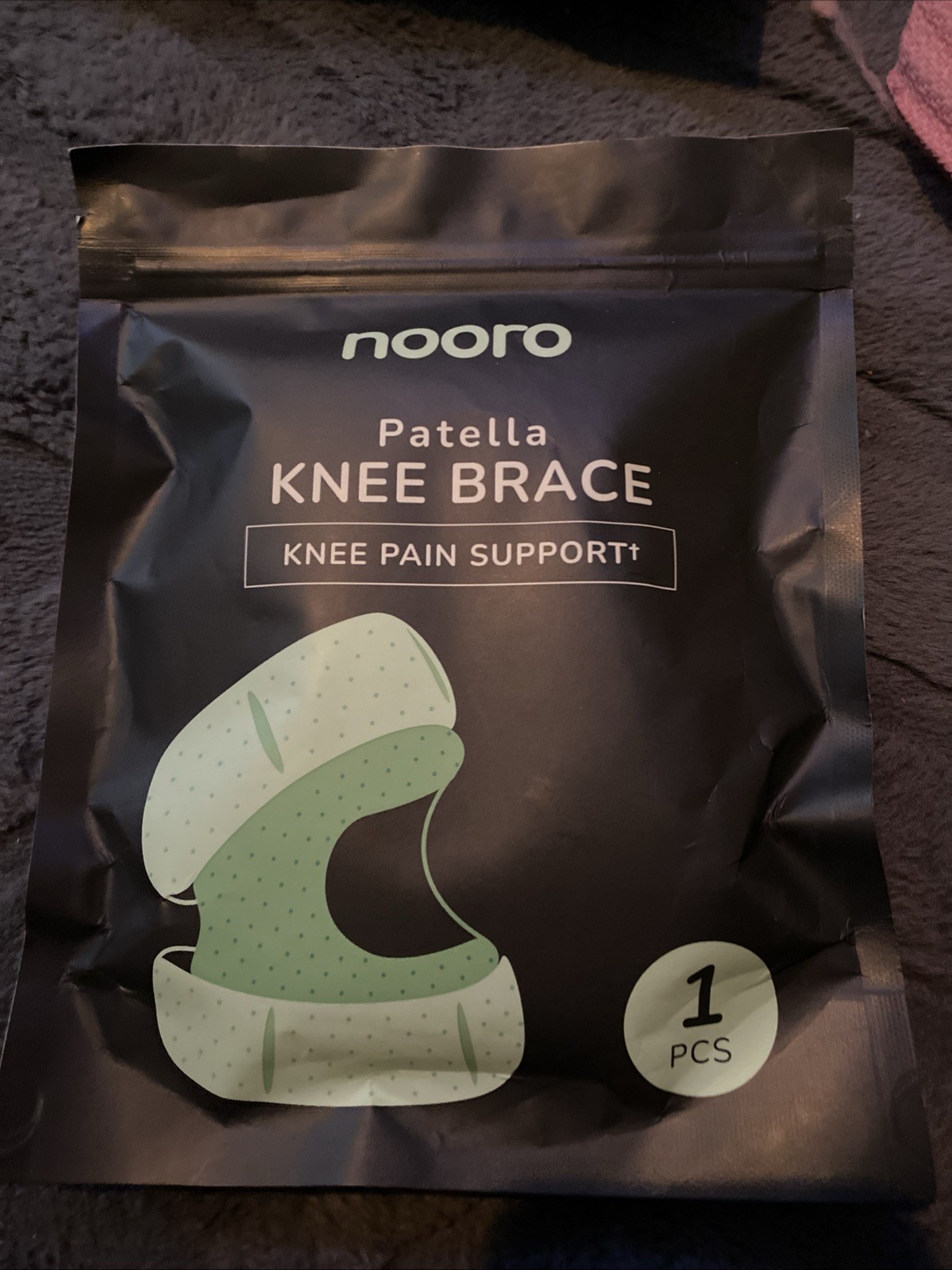 Nooro Patella Knee Brace – Adjustable Support with Joint Stability￼, One Size