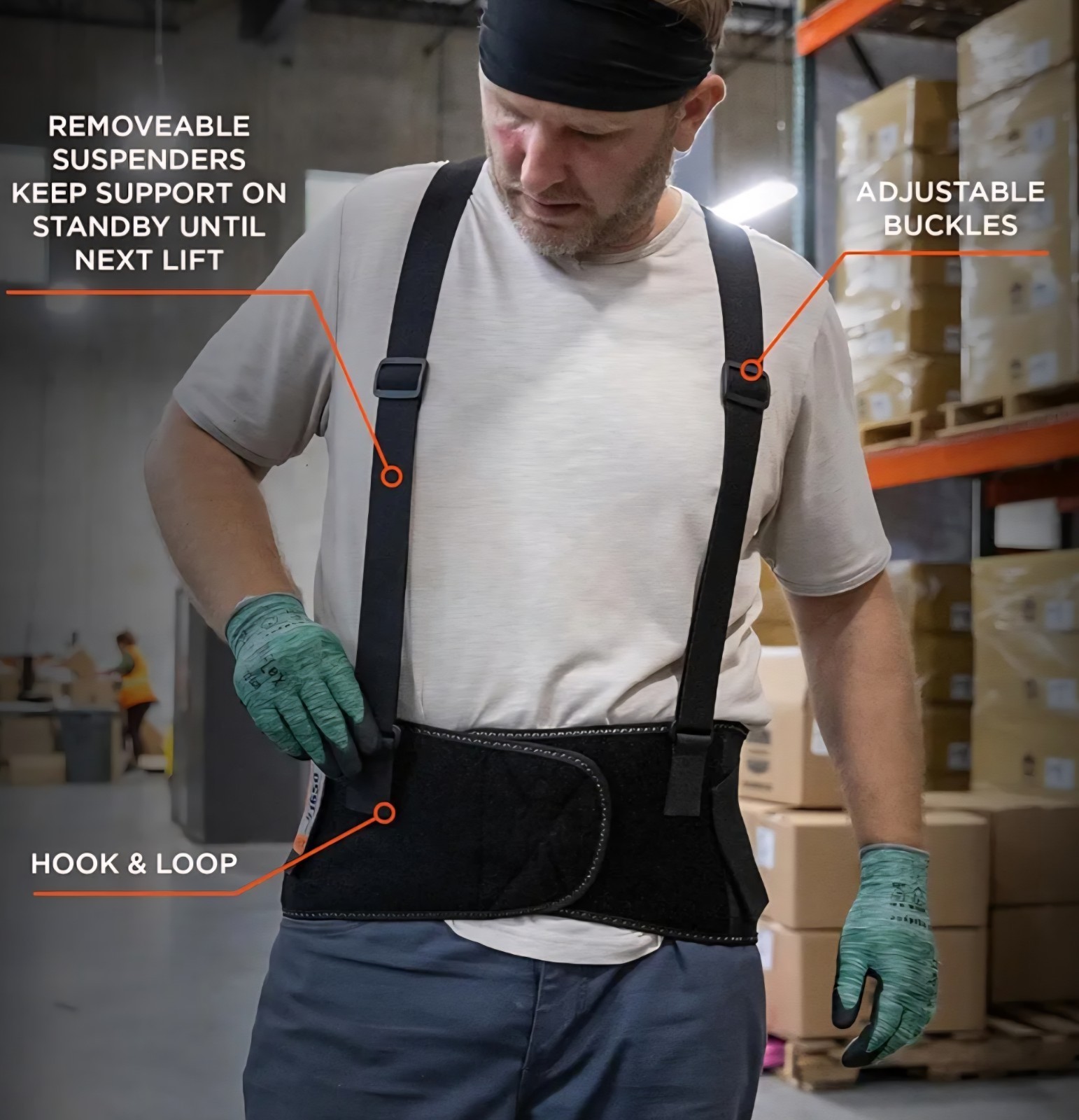 Ergodyne Back Support Proflex 1650 Medium New