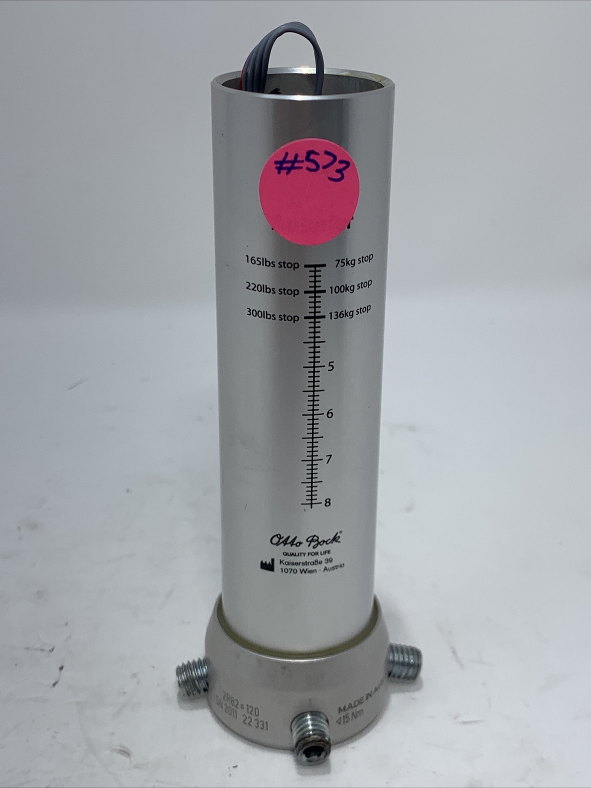 ottobock otto bock c-leg tube adapter. prosthetic pylon. c-leg pylon