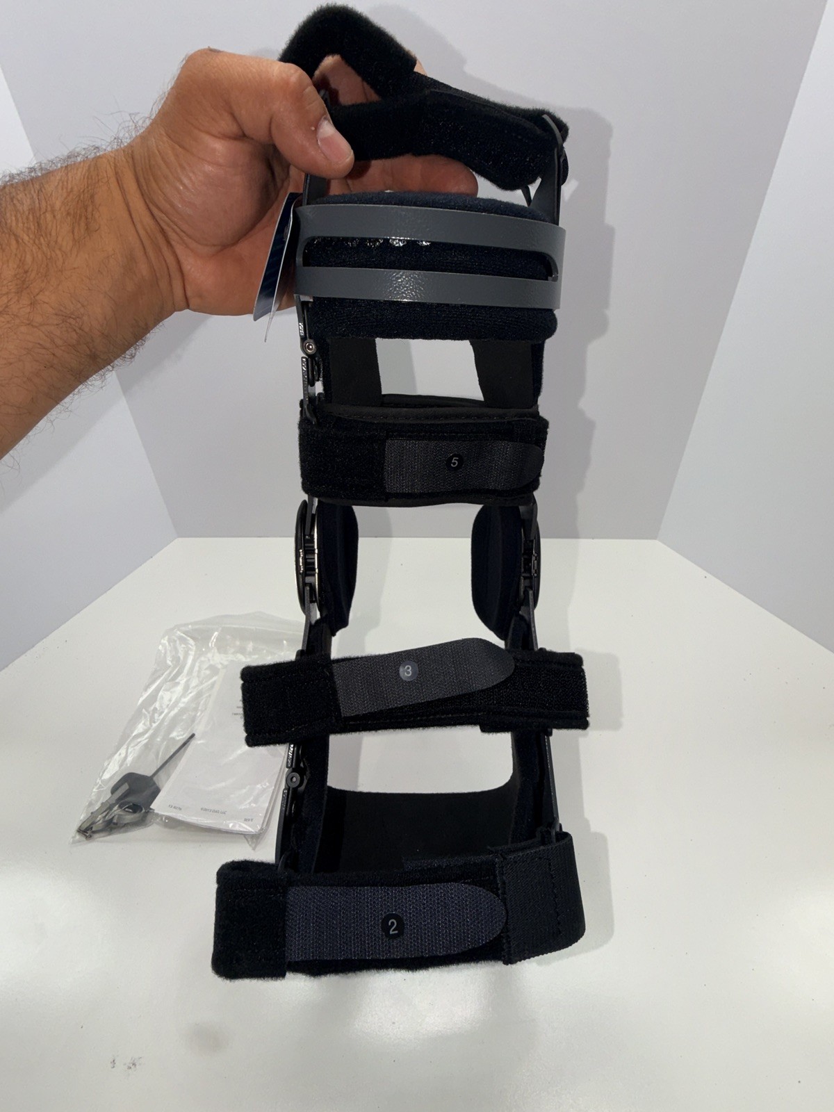 DonJoy FullForce ACL Knee Brace Ligament Stabilizer w/ Bag Manual Tags Size L
