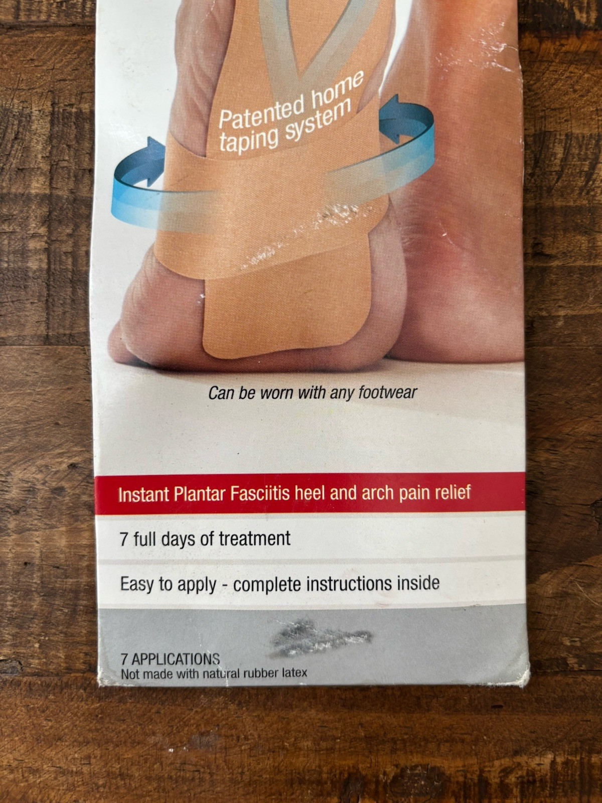 Mueller PF Tape System for Plantar Fasciitis and Heel Pain (7 Pack)