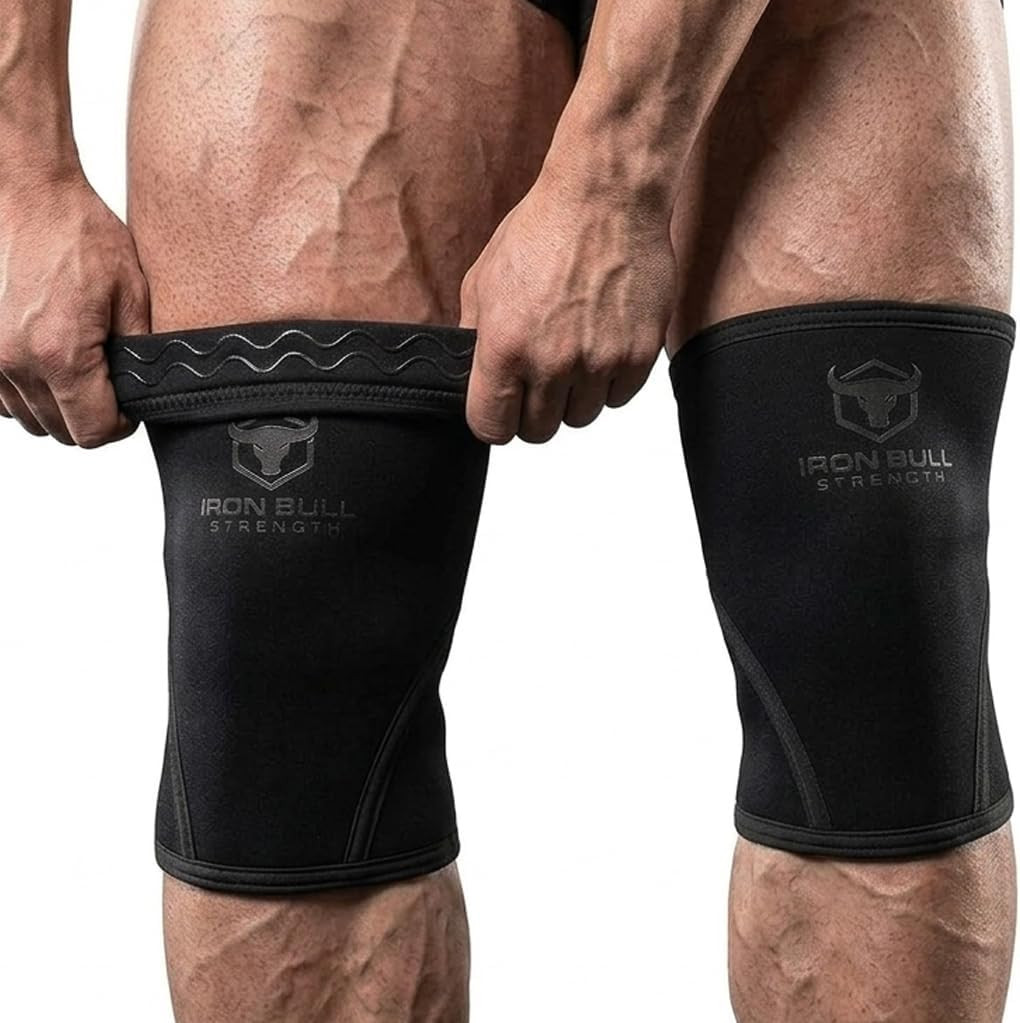 Knee Sleeves 7Mm (1 Pair) – Compression Brace & Knee Sleeve for Weightlifting, P