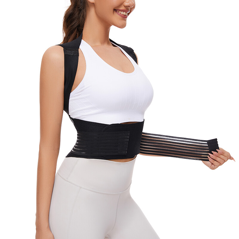 Posture Corrector Support Magnetic Back Shoulder Brace Belt Band For Men & Women