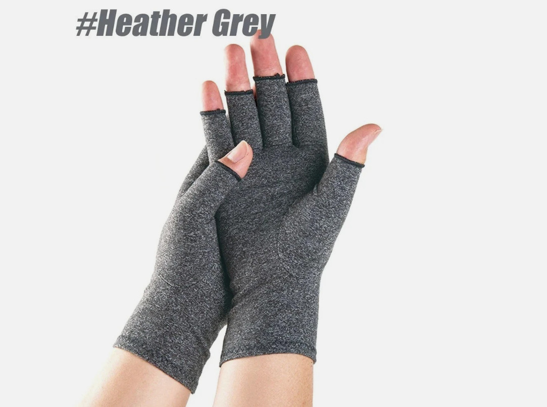 Arthritis Compression Gloves Fingerless Hand Support Carpal Tunnel Pain Relief