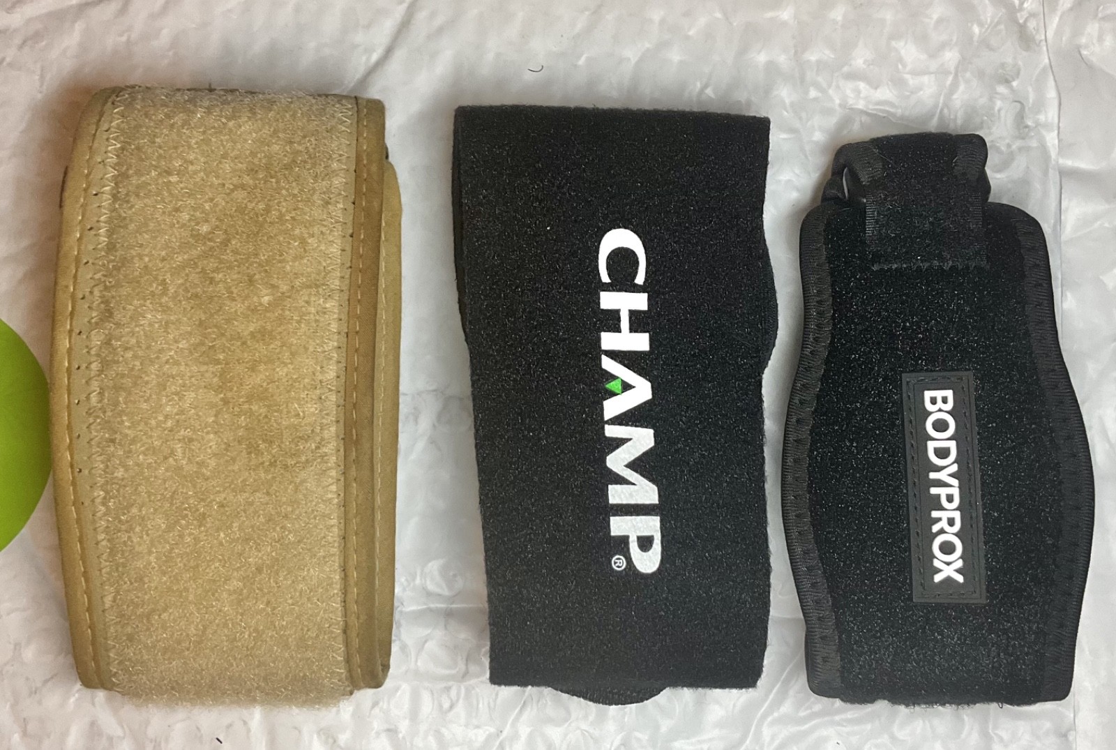 3 Different Therapeutic Forearm Band It Strap Elbow Pain Relief Support.