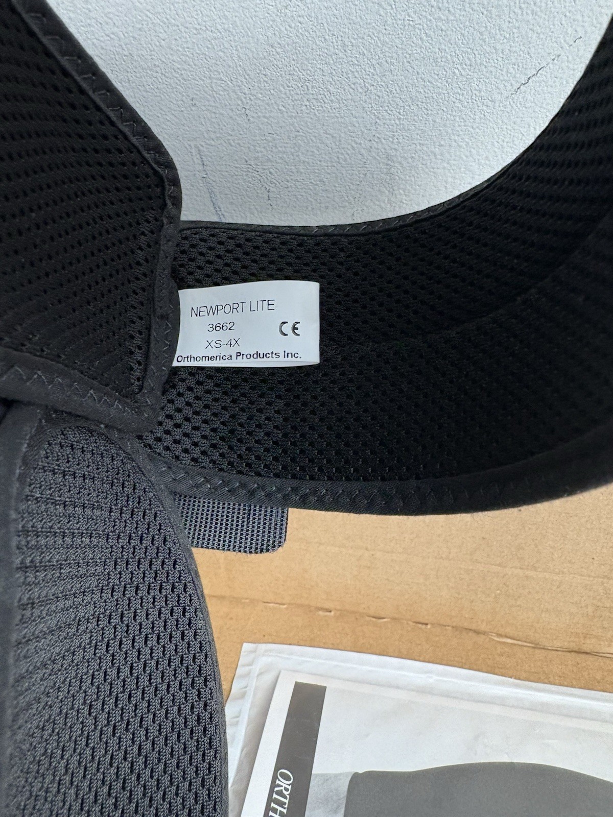 Newport Orthomerica Hip Brace Adjustable to either Hip Post Surgery