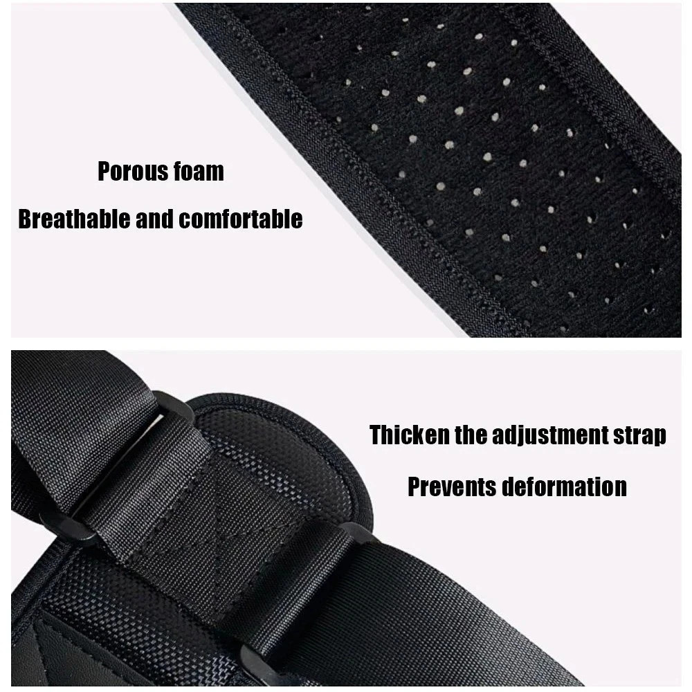 True Fit Posture Corrector Belt Adjustable Back Brace Straightener For Men Women