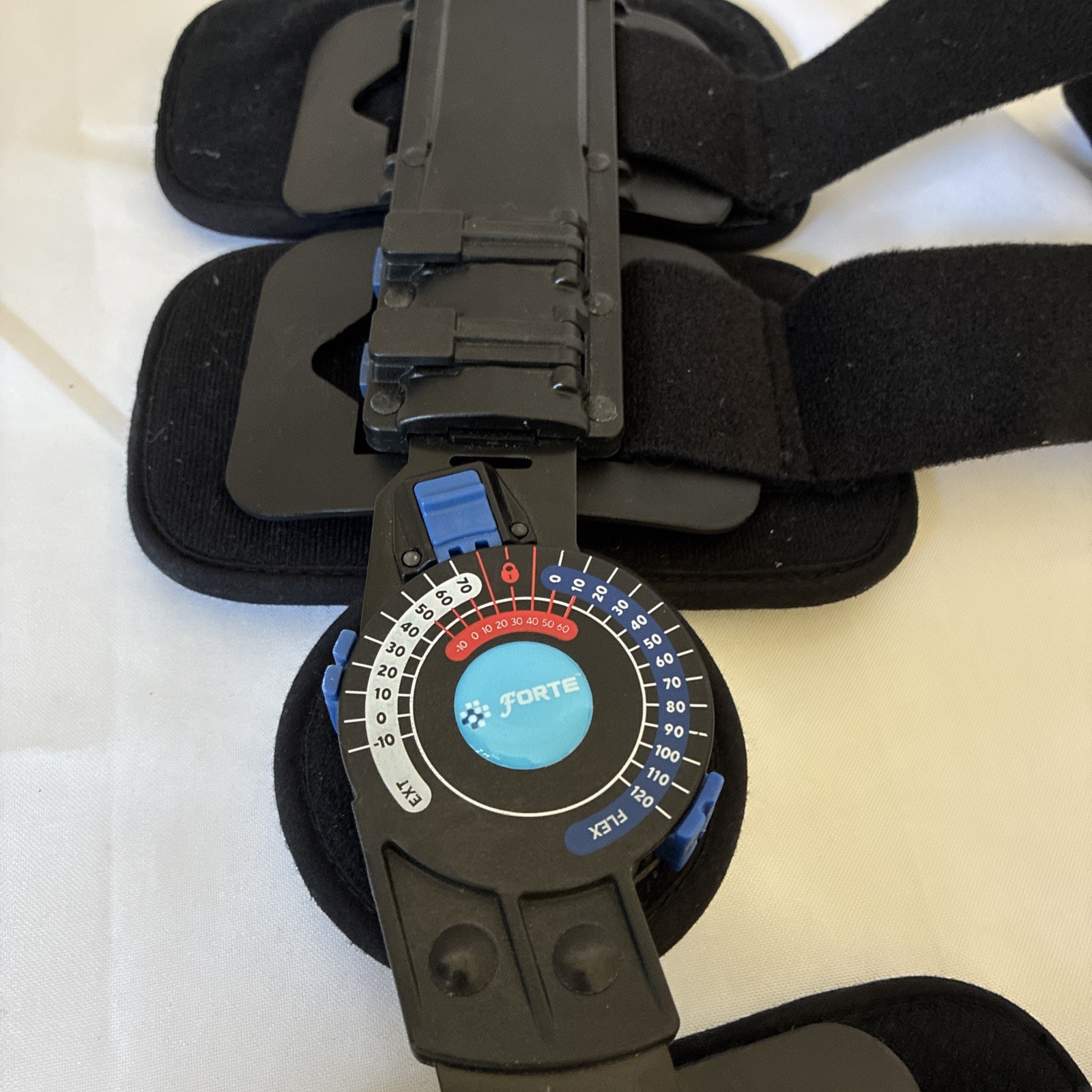 Forte ROM Post-Op Knee Brace Adjustable Hinged Left Right Leg