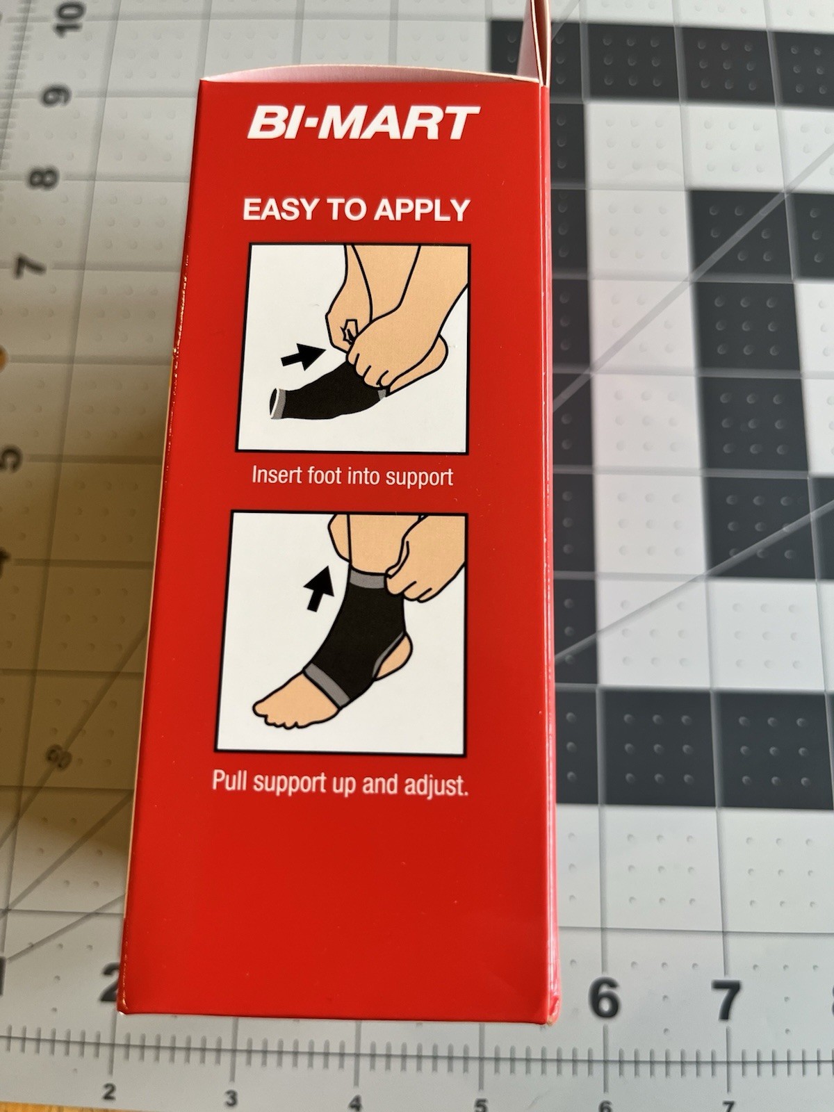ANKLE SUPPORT, Elastic Brace, Small/Meduim
