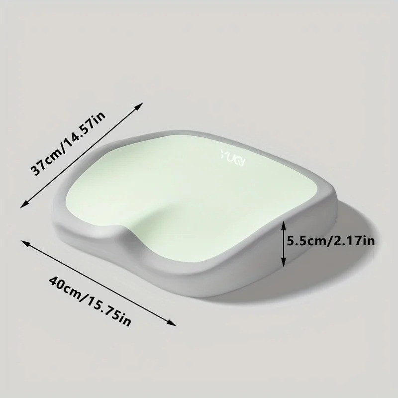 Memory Foam Seat Cushion Back, Tailbone & Hip Pain Relief for Office Chair & Car