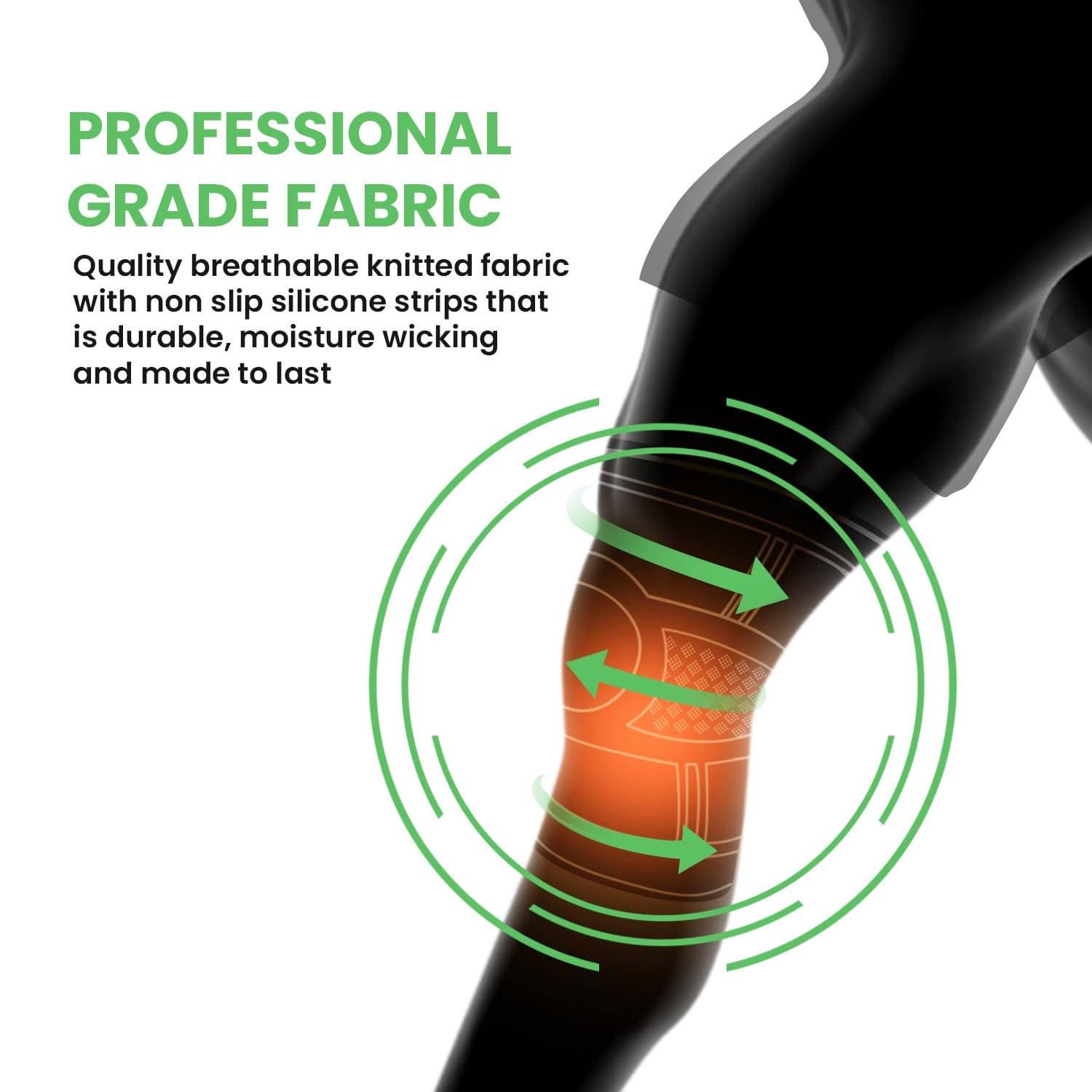 Knee Brace for Women & Men – Knee Compression Sleeve for Knee Pain, Knee Supp…